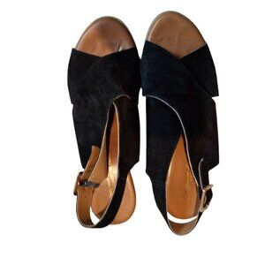 L'Artigiano Lucchese Leather Sandals Womens Sz 40